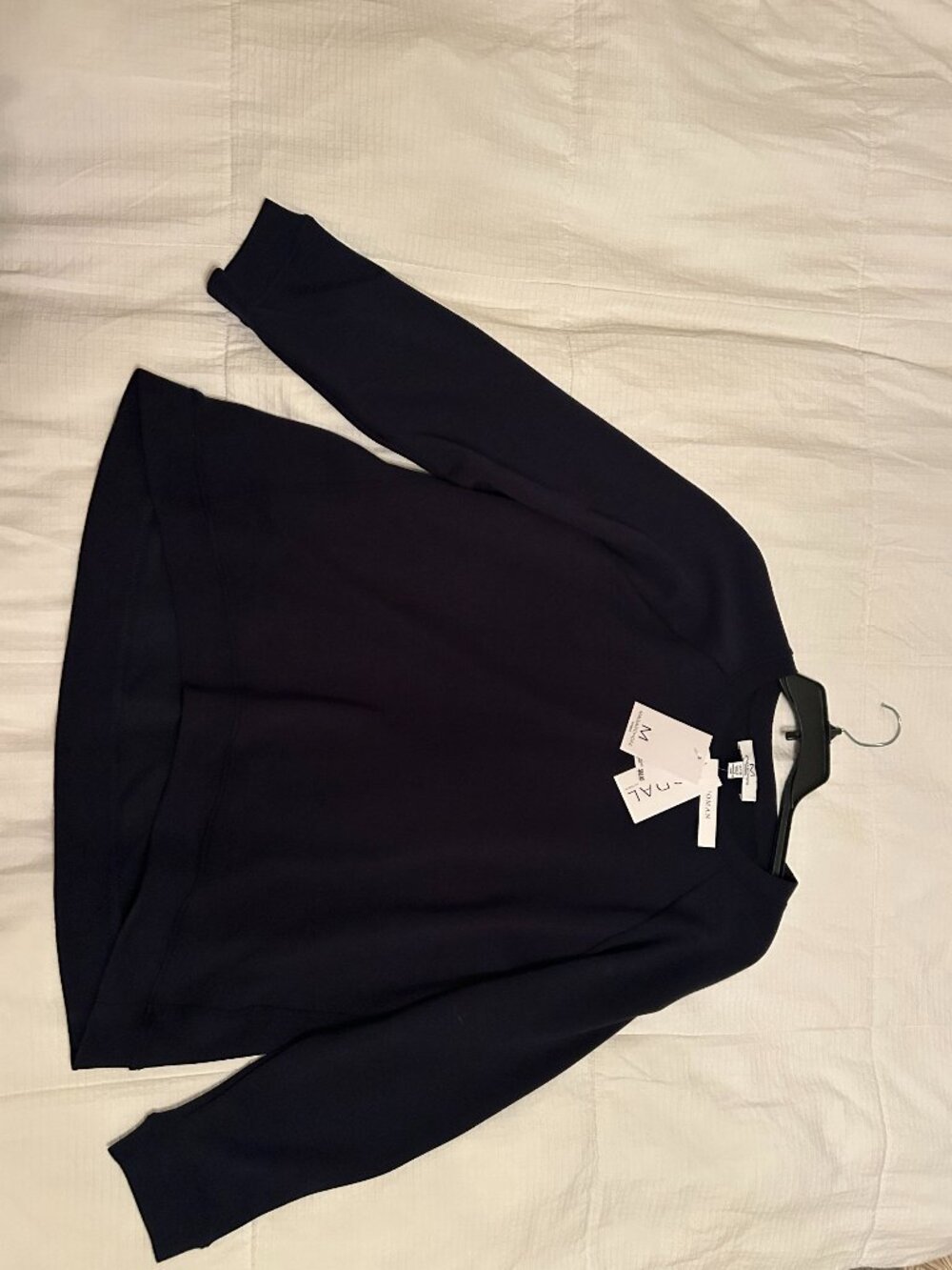 NWT Magaschoni's Longsleeve Black Top - Women's 1X